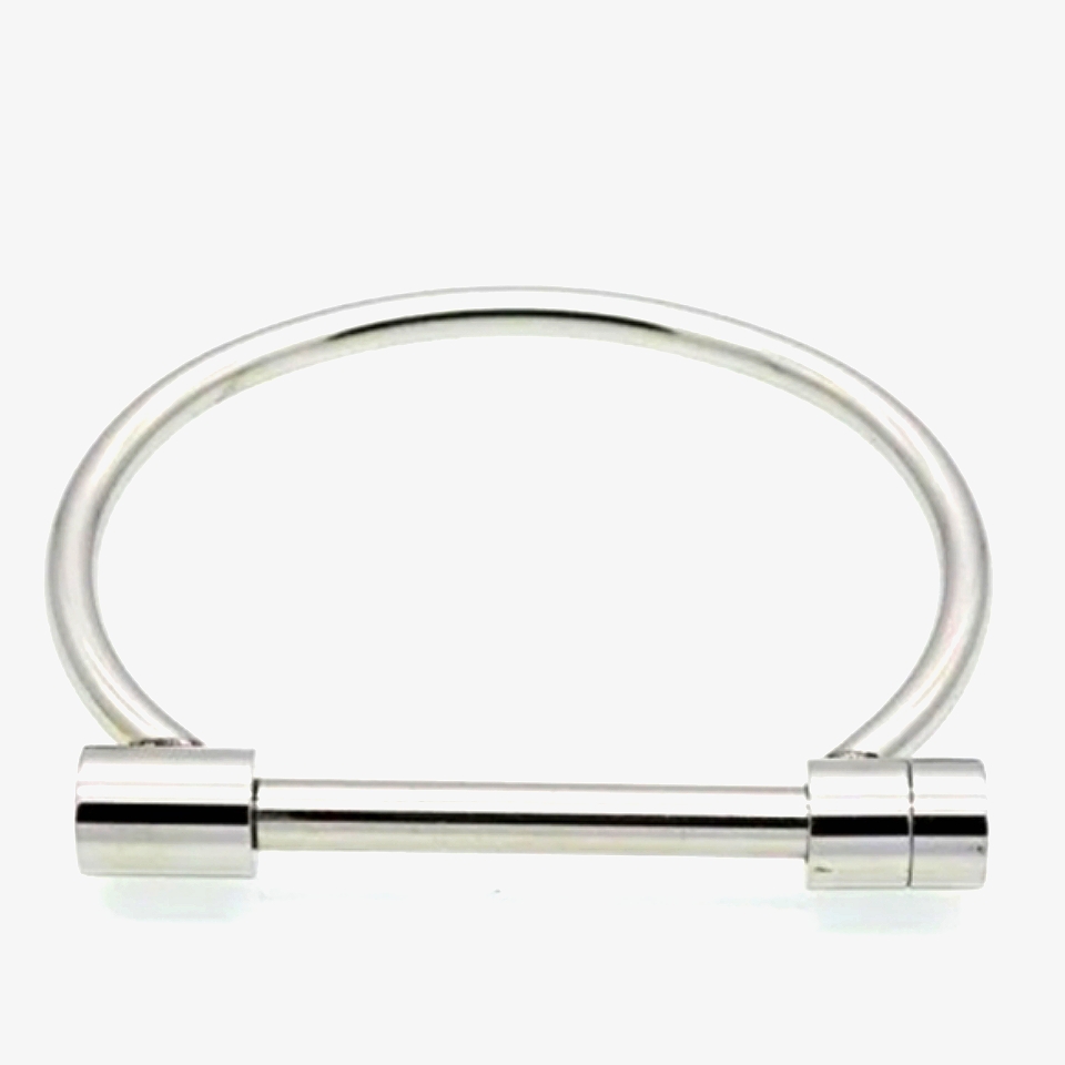 D Shape Bracelet 18k Gold Plated Unisex